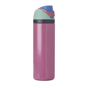 Owala Special Edition 24oz FreeSip Stainless Steel Water Bottle - Bubblegum Burst