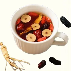 Six Treasures Kidney Detox Tea with Ginseng, Organic Herbal Cleanse for Adults, Holiday Gift for Friends, Natural Alkaline Tea TikTokShopExclusive