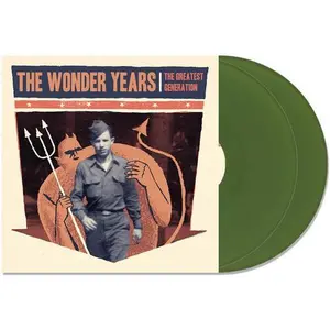 Greatest Generation - Olive Green - Wonder Years - Record Album, Vinyl LP