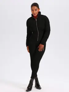 MOTIONKILLER PUFFER COAT COMBO JUMPSUIT
