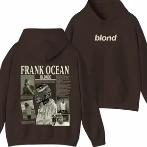 Frank Ocean Graphic Hoodie Cotton Shirt, Full Color, Full Size, Gift For Men, Gift For Women, Gift For Fans, Comfort Menswear Tops Classic, Streetwear, Trendy Hoodie