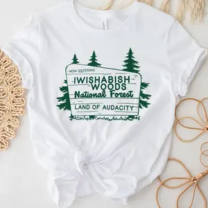 Wishabish Woods National Park Tshirt, Funny Tee
