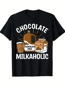 Chocolate Milk Coma  Milk Lover Graphic T-Shirt -