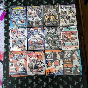 PANINI FOOTBALL MIXER - 12 BLASTER BOX BREAK - 21-23 CLASS!!