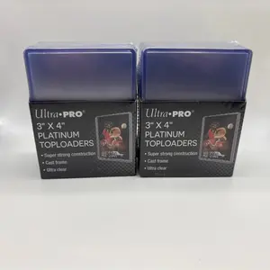Ultra Pro 3X4 PLATINUM Toploaders 35pt 2 Packs of 25 (50 Total)