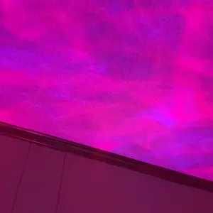 2 Scene-7 Color Star Projector Light with Music Rhythm, Ocean Wave & 3D Water Ripple Effects, Romantic Night Light for Bedroom, Party, Best Gift for Kids & Lovers