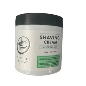 Tolda Professional Aftershave Foam Shaving Cream with Menthol & Mint for Fresh Skin Post Shave Care 200g Pore Control Silicone Free Cleanser - Cleansing, Comfort