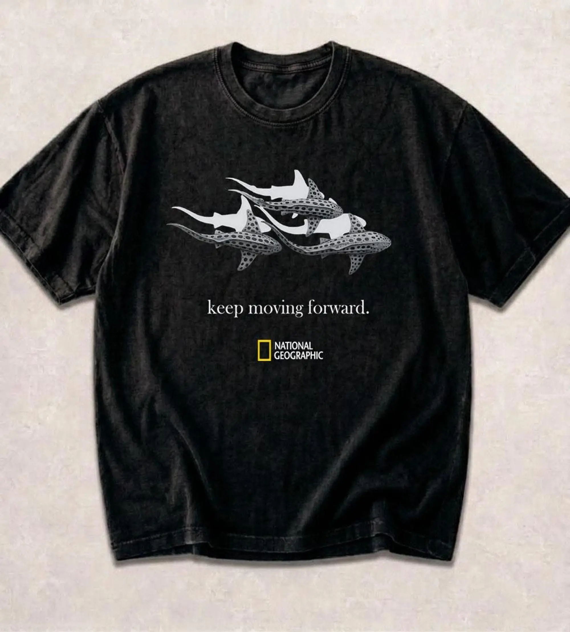 National Geographic Dolphins T-shirt Unisex Graphic Tee, Unisex Cotton Shirt