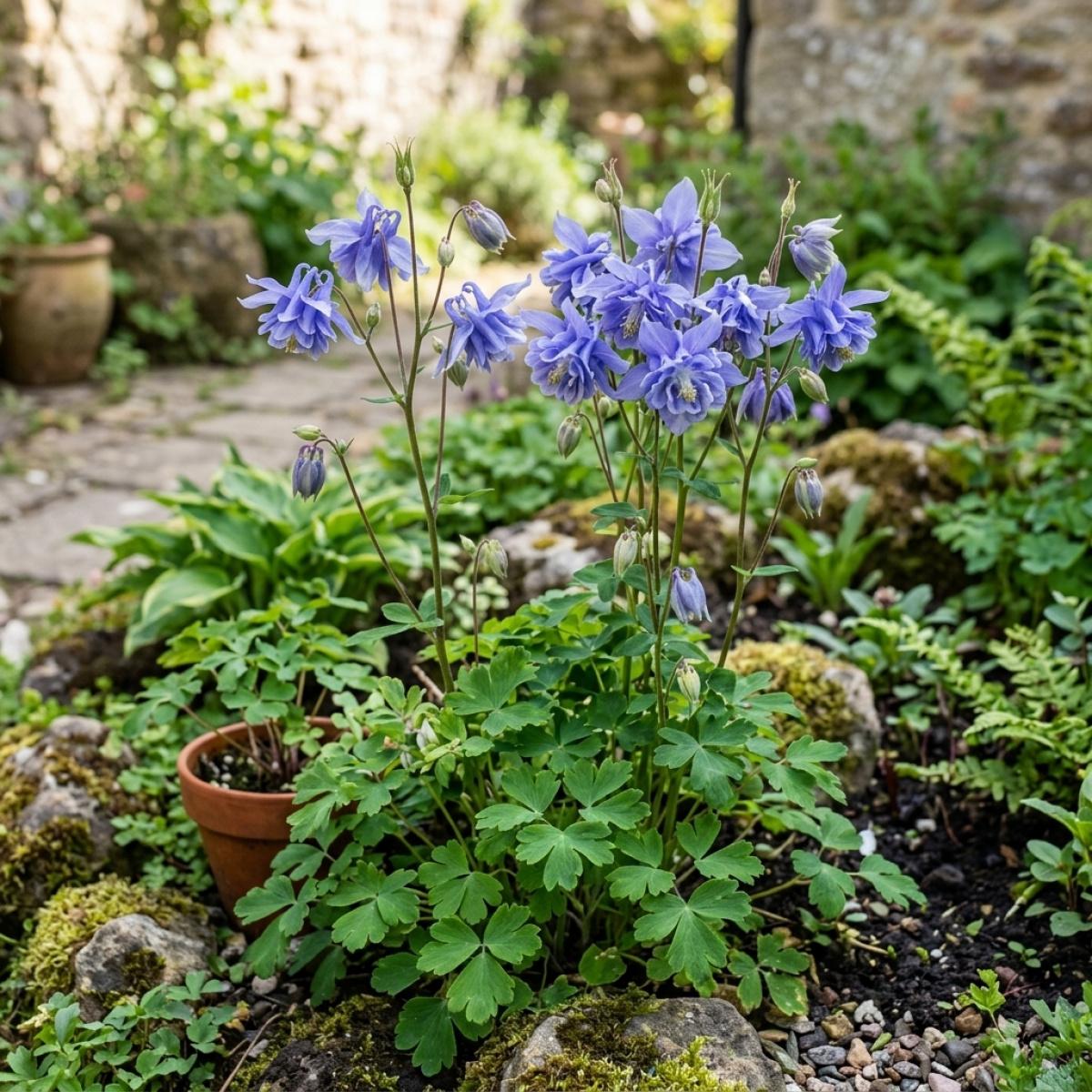 Premium Aquilegia Seeds Columbine Seeds for Garden Planting Beautiful Bell-Shaped Flowers Non-GMO Easy Grow Perennial Flower Seeds for Home Garden Decoration Outdoor Landscaping