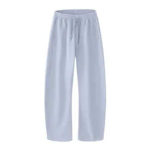 FAIABLE Women's Comfortable Cotton Sweatpants with Drawstring, Long Sweatpants For Women with Three Spacious Pockets, and Tailored Fit for Casual and Active Wear – Perfect Basic Sweatpants for Everyday Use Springtok Womenswear