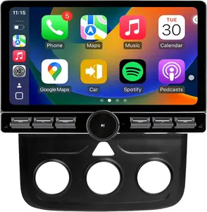 Car Stereo for Dodge RAM 1500 2500 3500 2013 2014 2015 2016 2017 2018, Android 13 Wireless CarPlay Android Auto, 10 Inch HD Screen, QLED/Bluetooth/SWC/GPS/AM/FM/Wifi/1080P Backup Camera