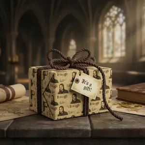 It is a Gift | Lord of the Rings Gift Wrap | Funny Boromir Wrapping Paper | Parody Gift Wrap