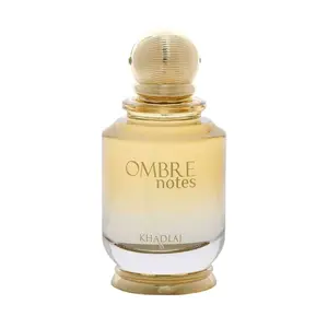 Khadlaj Ombre Notes Perfume Spray 100ml - Elegant Bottle with Gold Cap and Label