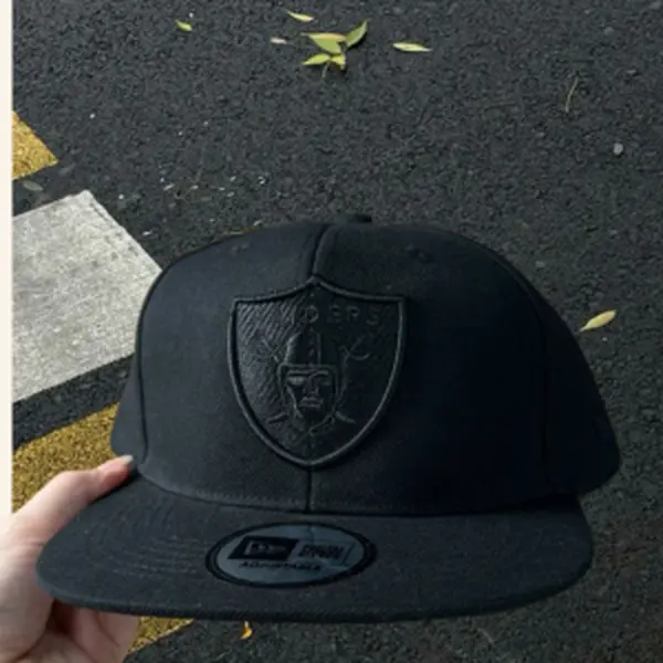 New Era NFL Raiders Snapback Hat, Premium Embroidered Logo Baseball Cap, Adjustable Flat and Curved Brim Styles, Baseball Hat for Men Women, Unisex Streetwear Sombrero, asual Fashion Essential, USA Trending Style 2026