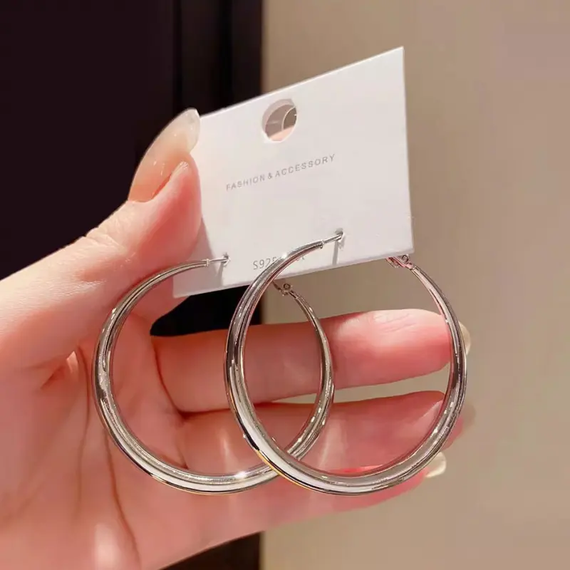 Silver large ring (5cm)