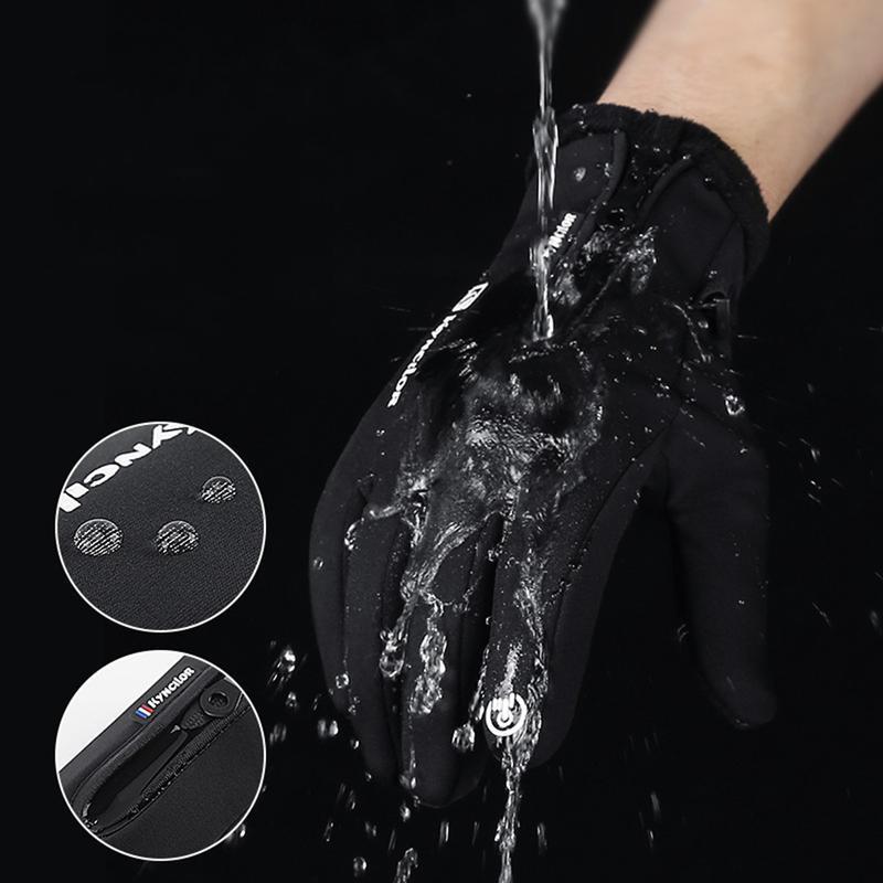 Winter Warm Touchscreen Gloves, Windproof & Thermal, All-Purpose Black Gloves for Men Women, Suitable for Cycling Running Hiking Outdoor Work Daily Travel