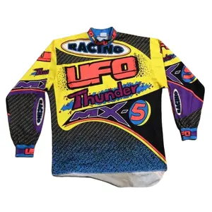 Vintage Cycling jersey men long sleeve t-shirt mtb downhill  moto Enduo off road bmx mx dh motocross clothes cross motorcycle Sweatshirt