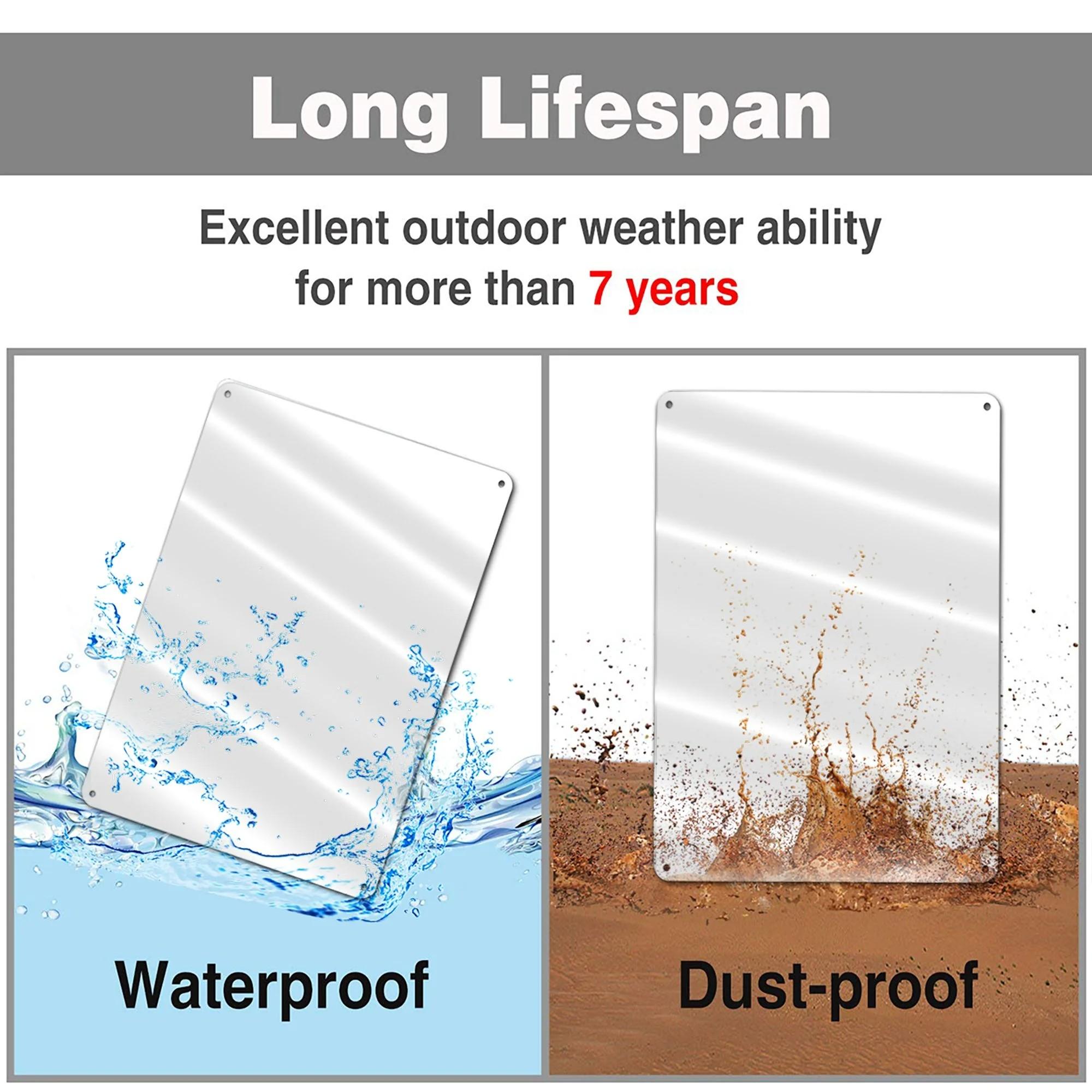 Resilient Metal Wall Decor Featuring Humorous Vintage Tinplate Signage Perfect for Outdoor Indoor Home Cafe Bar and Man Cave