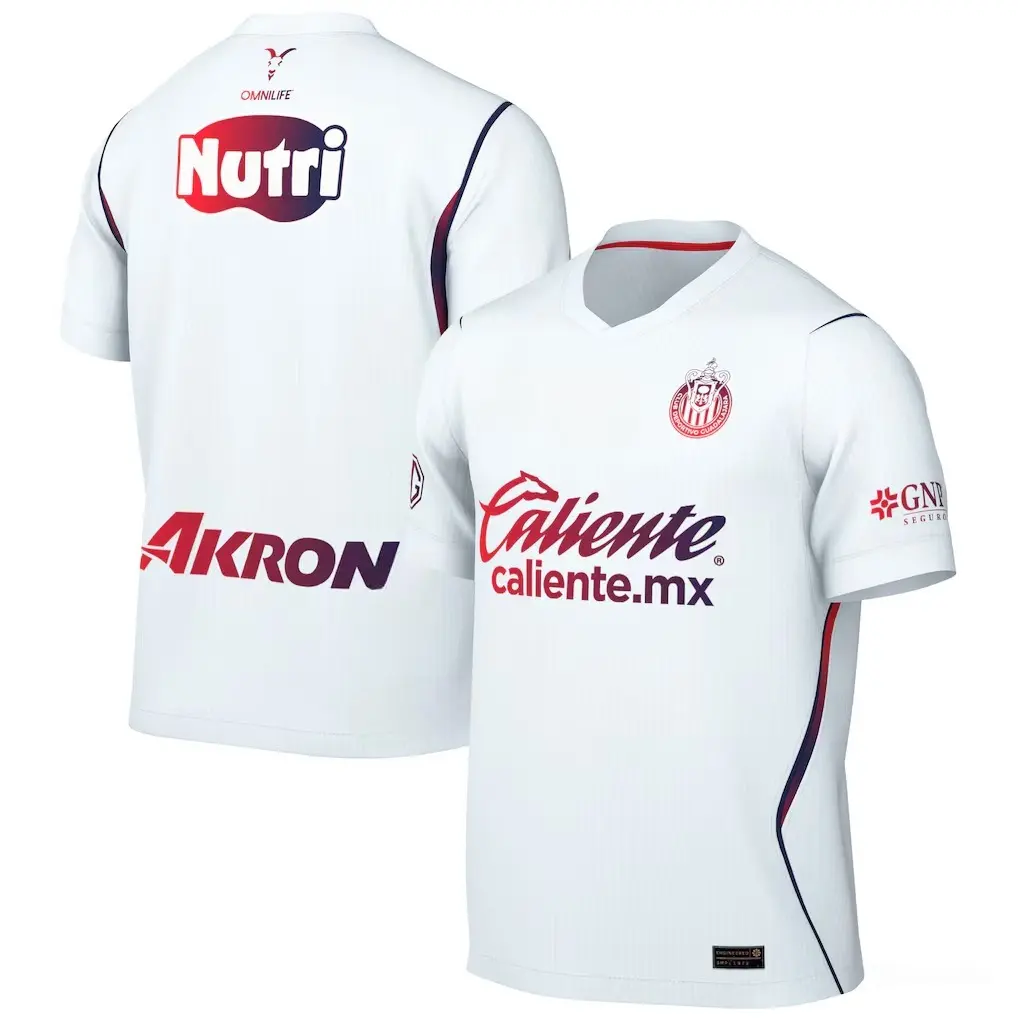 Chivas Guadalajara 2026-27 Away Stadium Soccer Jersey (Full Logo), Away & Home Football Fan Shirt, Gameday Shirt, Fans Gift
