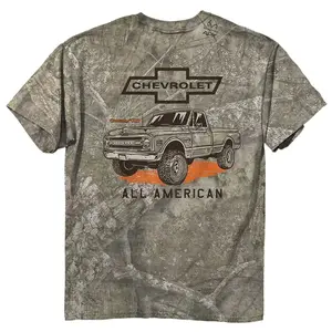 Chevrolet - Camo All American T-Shirt L