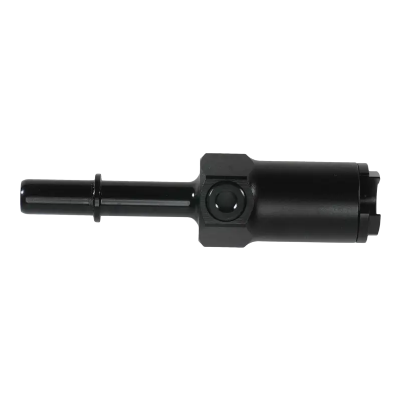 DeatschWerks 3/8in EFI Quick Connect Gauge Adapter 1/8in NPT Gauge Port