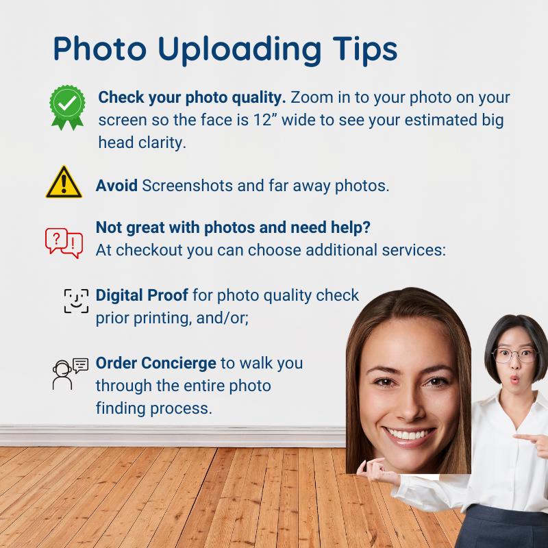 Graduation Best BIG Heads™️ Cutouts