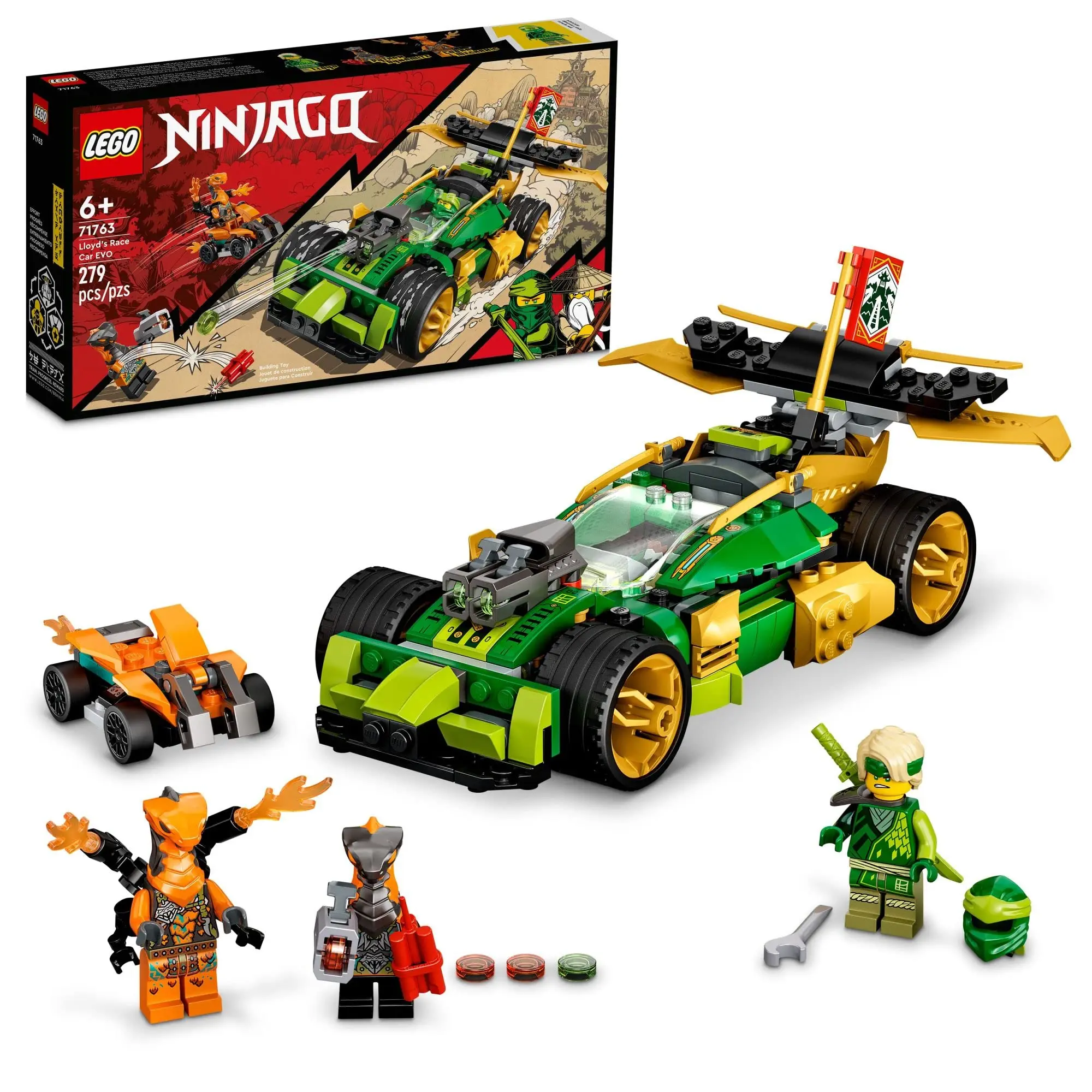 LEGO NINJAGO Lloyd's Race Car EVO 71763 LEGO NINJAGO Lloyd's Race Car EVO 71763