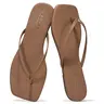 Project Cloud Women's | Square Toe Flip Flops | Memory Foam | Non-Slip - Dedication
