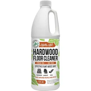 Hardwood Floor Cleaner, Non-Toxic, Ready-to-Use with Mops and Sprayers, Natural Mint Scent, 32oz