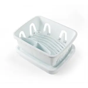 Camco 43511 Mini Dish Drainer with Tray, Home Organiser, Storage Rack