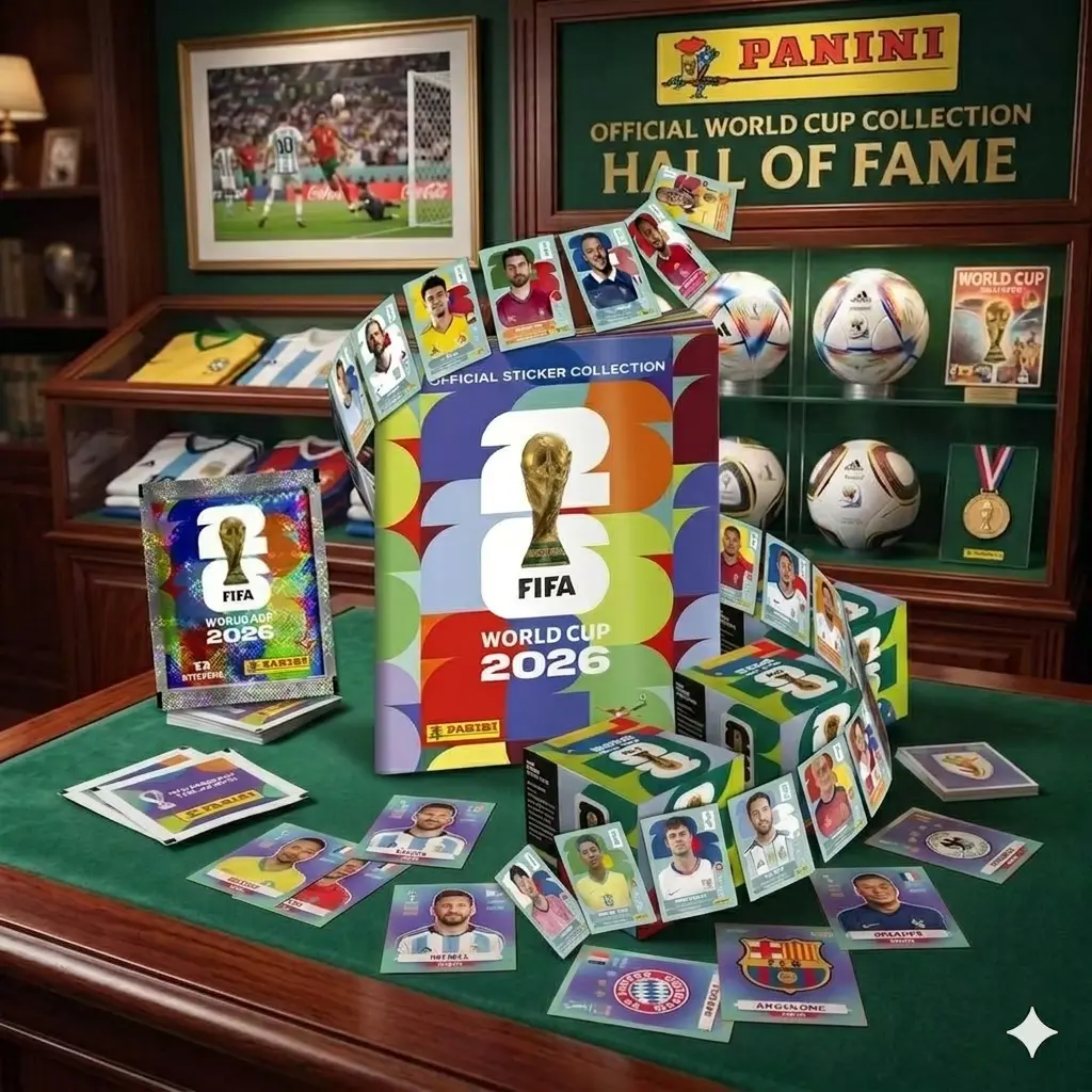 [Live open] FIFA World Cup 2026 Official Sticker Collection - 50 Pack Box, International Edition