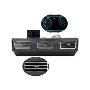 A/C Air Conditioning Evaporator Assembly Unit 12V/24V Universal Under Dash for Bus Camper Van Truck Tractor Classic Car Pickup