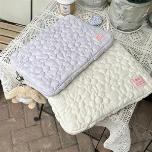 Bubble Flower Tablet Case, Soft Comfortable Durable Style Computer Bag, Fits 11/13 Inch Laptops, Ideal for School Work Commute Gifts