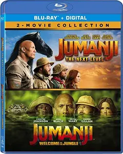 Jumanji: The Next Level / Jumanji: Welcome to the Jungle  [BLU-RAY MOVIE] 2 Pack, Ac-3/Dolby Digital, , Dubbed, Subtitled, Widescreen