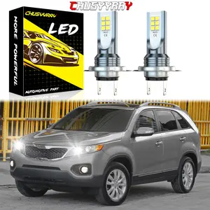 For Kia Sorento Sport Utility 4-Door 2011 2012 2013 Cars Accessories LED Headlight Fog Light Bulbs Kit