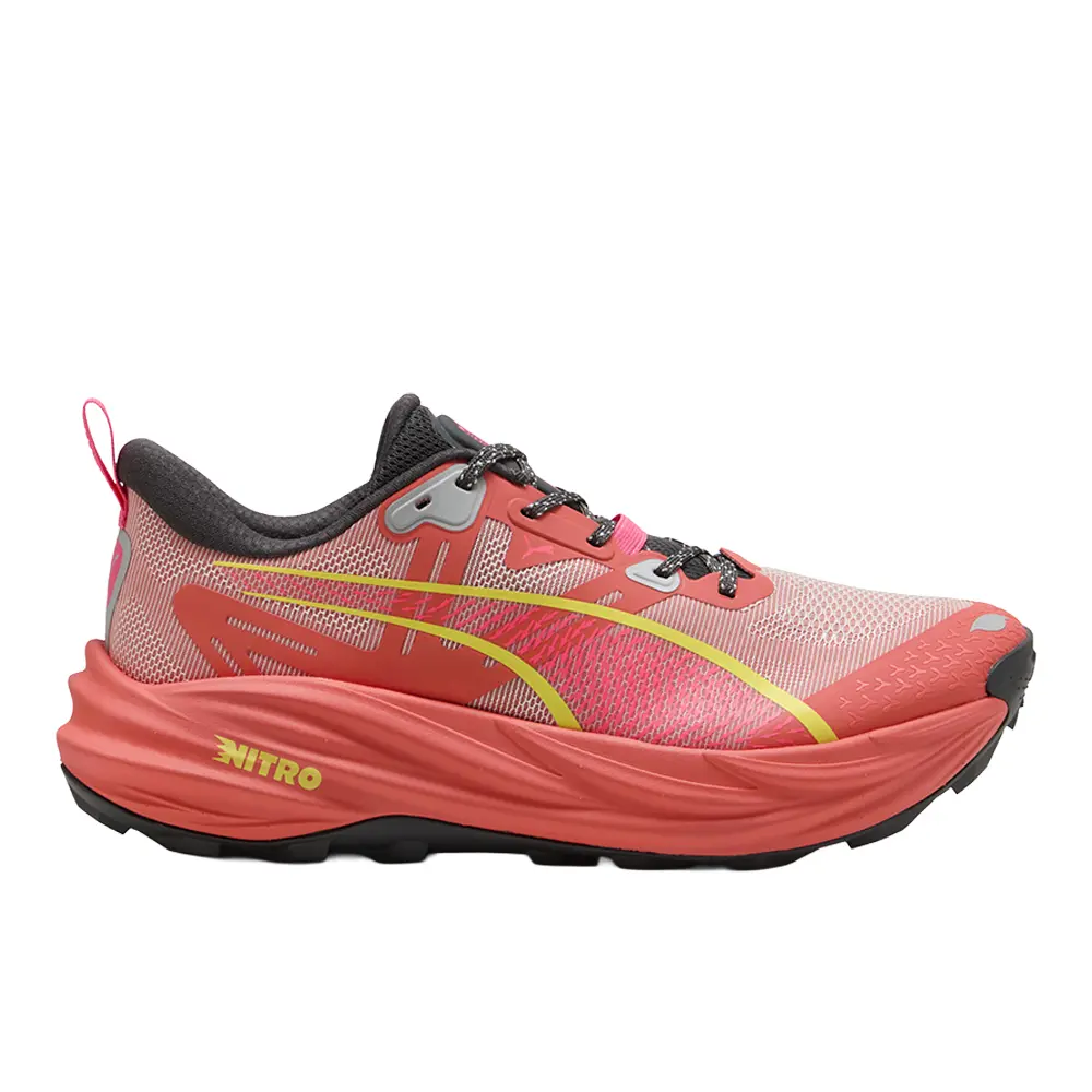 PUMA Mens Voyage Nitro 4 Trail Running Sneakers Shoes - Red