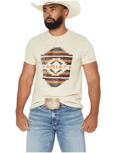 Ariat Men's Men'S Zapoteco Geo Print Short Sleeve Graphic T-Shirt - 10079759