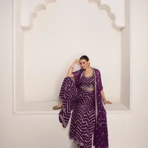 Heavy work  Indowestern Sets and Suits Party Wear Womenswear Lady Bridal Overalls