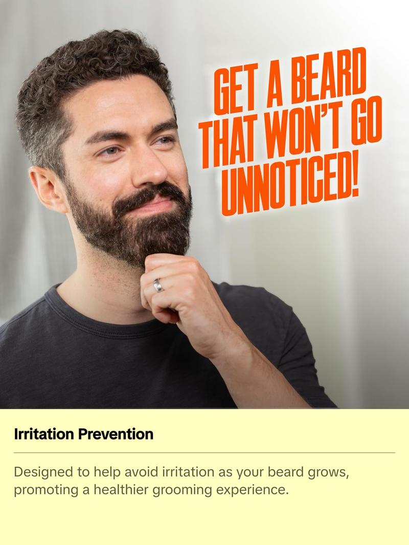 Wild Willies Beard Scruff Tamer - Original Product for Beard Care and Comfort. Moisturize your under beard!