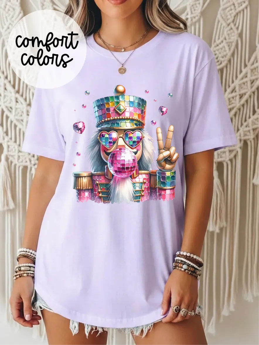 Nutcracker Fever ~ Unisex Short Sleeve CC Garment Dyed T-Shirt Printed in the USA