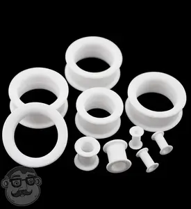 Kaos White Silicone Tunnels