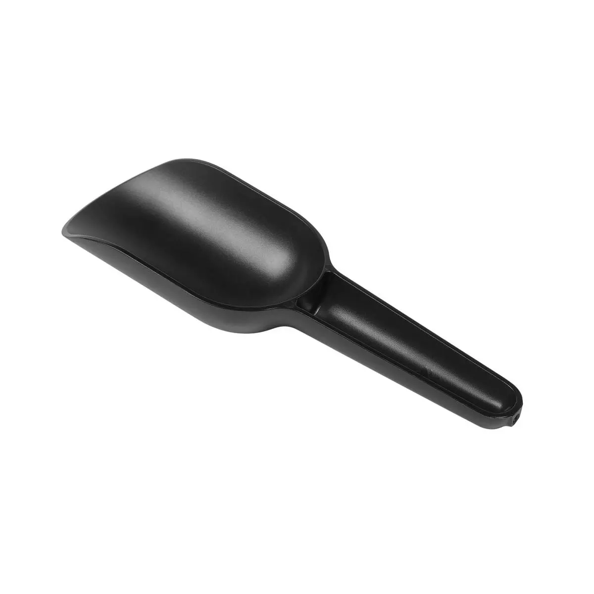 Rosseto GDM011 Acrylic Plastic Kitchen Scoop, Black Kitchen Utensil for Candy Buffet Use, Utensils