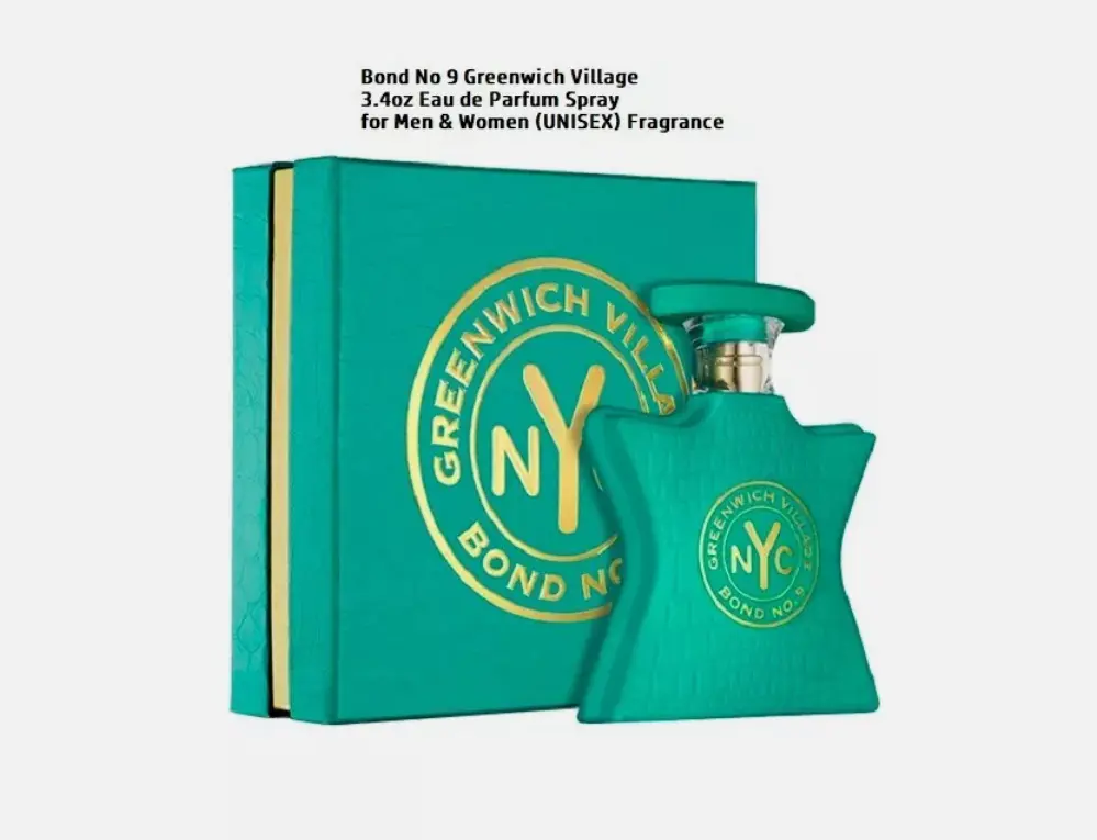 Bond No. 9 Greenwich Village 3.3 oz./100 ml. Eau de Parfum Spray New in Box