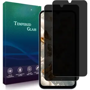 [2 Pack  Screen Protector for  Galaxy A15 5G / 4G Anti Spy Private Tempered Glass, Anti-Scratch, Bubble Free
