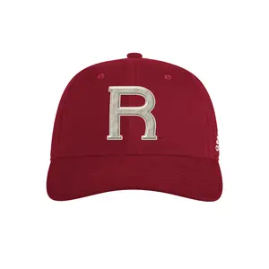 adidas Mens Rutgers Scarlet Knights Slouch Stretch Cap Casual - Red