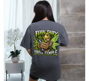 Feral Fairy in the Iron Temple Tee