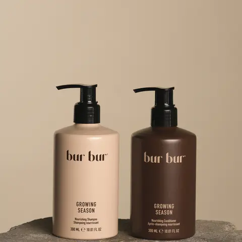 BUR BUR Growing Season Nourishing Shampoo & Conditioner