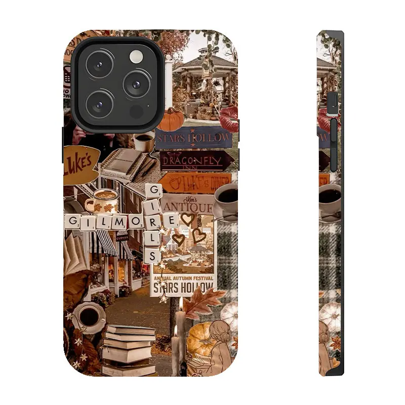 Gilmore Girls Stars Hollow Phone Case, compatible with iPhone  17/16/15/14/13/12/11 Pro Max/Plus and Samsung Galaxy S23FE/22/23/24/25. -  TikTok Shop