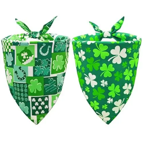 St. Patricks Day Dog Bandana