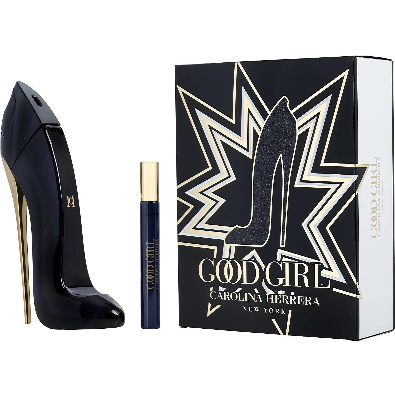 Ch Good Girl Set-Eau De Parfum Spray 2.7 Oz & Eau De Parfum Spray 0.34 Oz Mini (Travel Offer) For Women